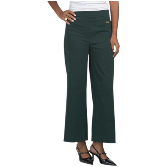 COUNTERPARTS Ankle Pants With Chain Pocket - Picture 1 of 3